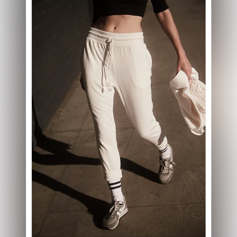 Free People - The Way You Move jogger brushed sail